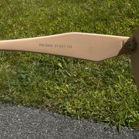 prada sunglasses tan, read description. offers can be submitted main image 5